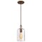 Westinghouse Pendant 60W Mini Carmen Barnwood Clear, Textured Glass 6371300 - alternate 5